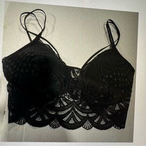 Auden Lightly Lined Lace Bralette Size Medium